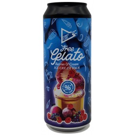 Funky Fluid Free Gelato: Berries & Cream