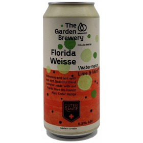 The Garden / Outer Range Florida Weisse: Watermelon, Lime & Mint