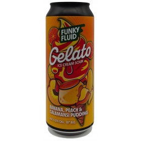 Funky Fluid Gelato: Banana Peach & Calamansi Pudding - Etre Gourmet